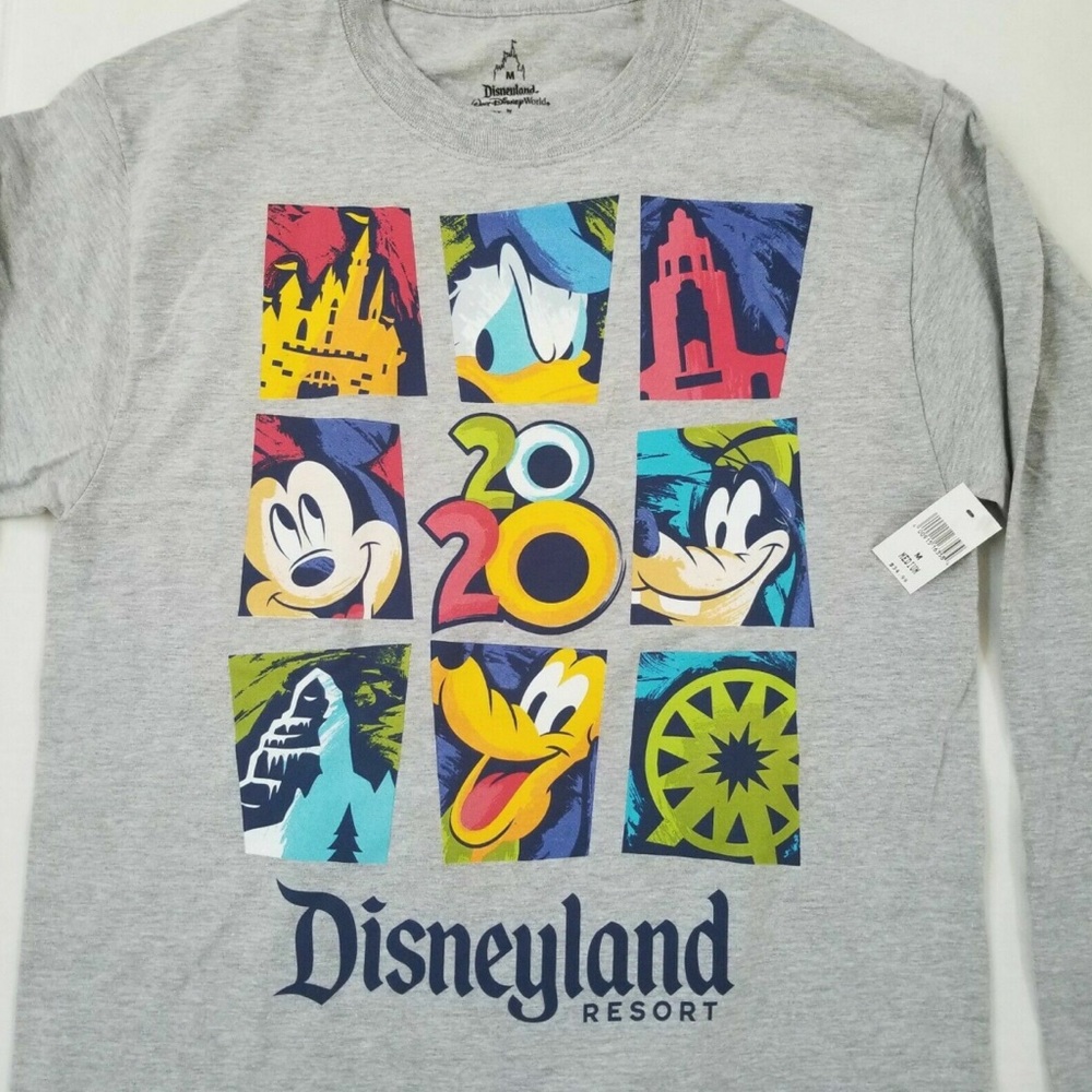 Disneyland Resort 2020 Adult‎ Long Sleeve T-Shirt Rare Size Medium
